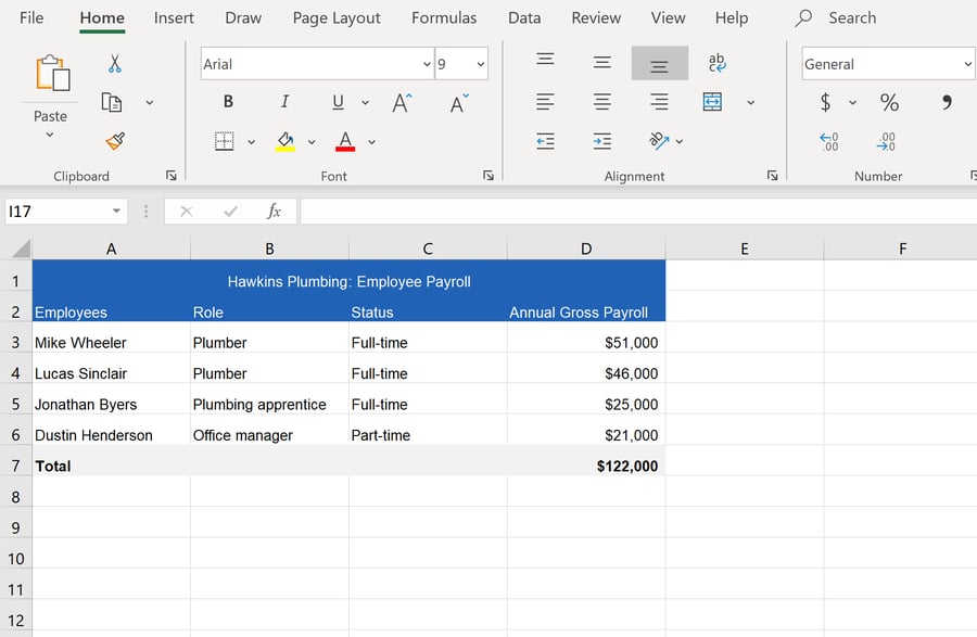 workers compensation payroll calculation